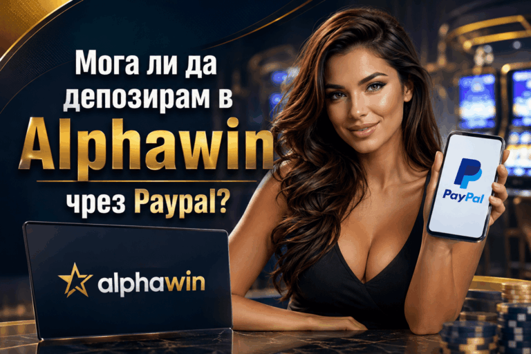 Мога ли да депозирам в Alphawin чрез Paypal?
