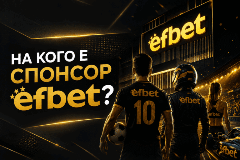 На кого е спонсор Efbet?