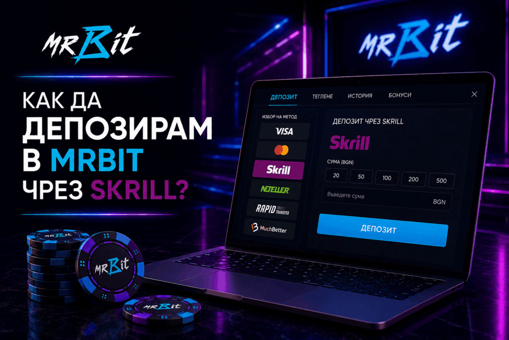 Как да депозирам в MrBit чрез Skrill?