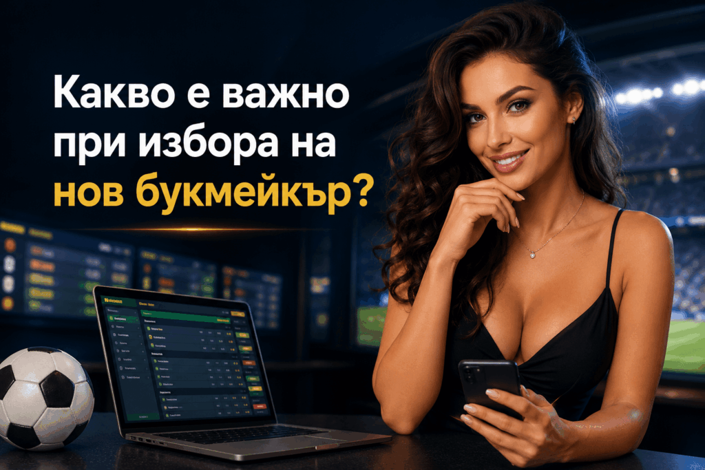 Какво е важно при избора на нов букмейкър?