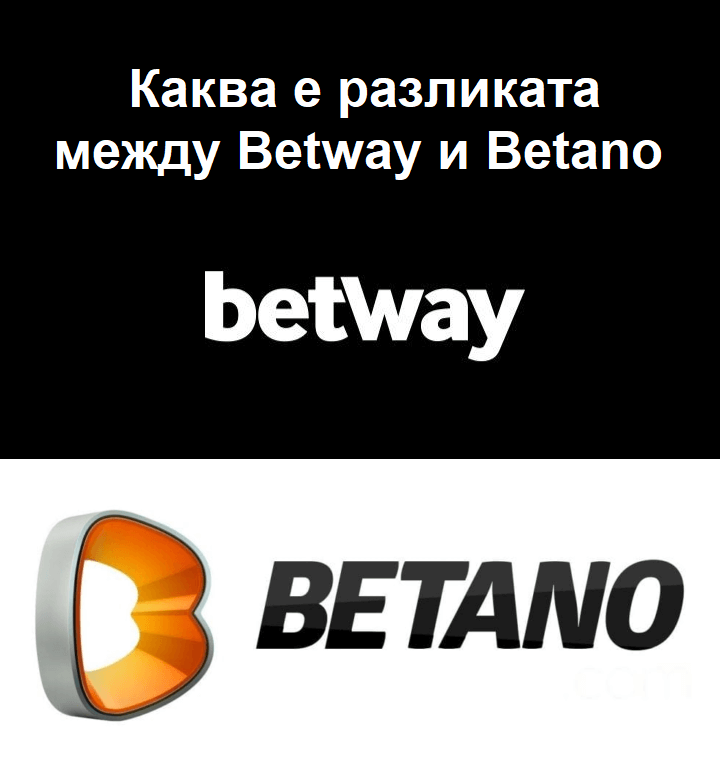 Каква е разликата между Betway и Betano?