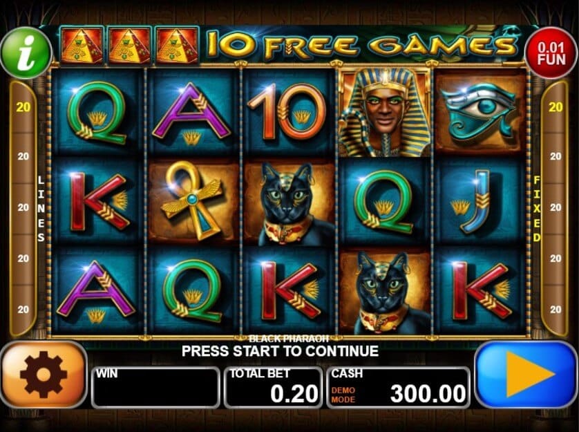 Black Pharaoh слот игра