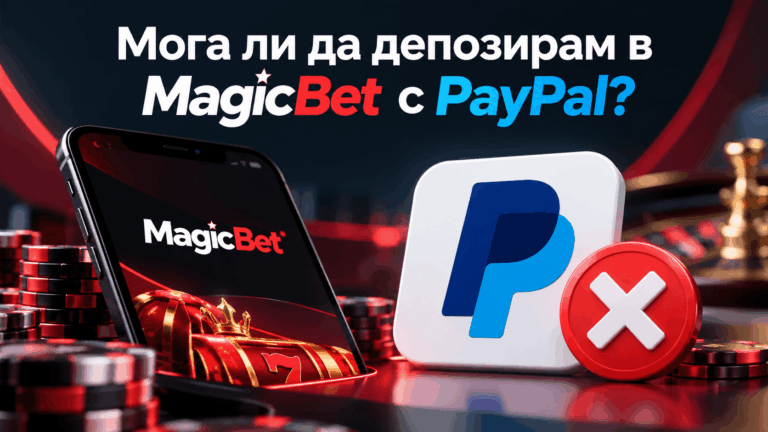 Мога ли да депозирам в MagicBet с PayPal?