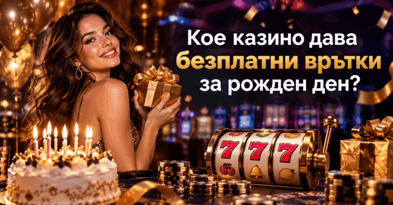 Кое казино дава безплатни врътки за рожден ден?