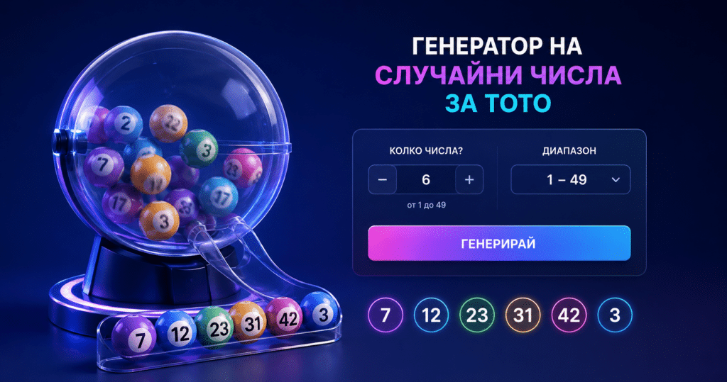 Генератор на случайни числа за тото