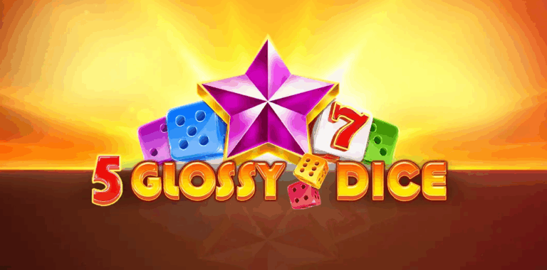 5 Glossy Dice казино игра