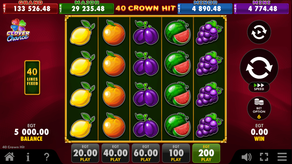 40 Crown Hit казино игра