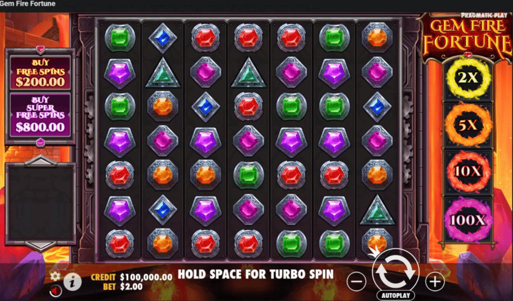Gem Fire Fortune казино игра