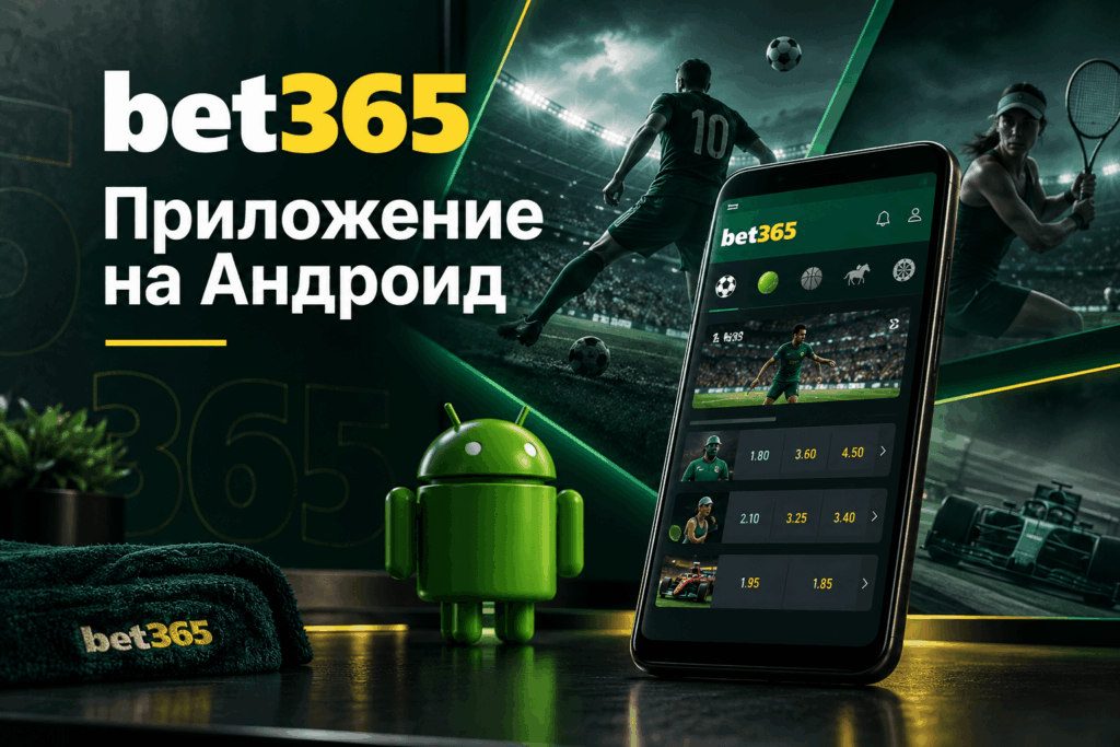 Bet365 приложение на Андроид